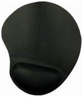 Коврик для мыши Buro BU-GEL чёрный, гелевый, 205x230x25мм (BU-GEL/black)