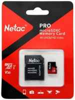Карта памяти MicroSDHC 32GB Netac NT02P500PRO-032G-R P500 Extreme Pro, SD adapter, retail
