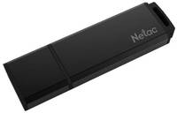 Накопитель USB 2.0 64GB Netac NT03U351N-064G-20BK U351, металлическая чёрная