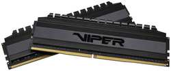 Модуль памяти DDR4 16GB (2*8GB) Patriot Memory PVB416G440C8K Viper 4 Blackout PC4-35200 4400MHz CL18 1.45V