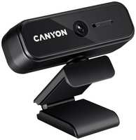 Веб-камера Canyon C2N 1080P full HD 2 Мпикс, USB2.0, black (CNE-HWC2N)