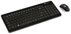 Клавиатура и мышь Wireless Canyon SET-W3 105 keys, key caps, ; mouse adjustable DPI 800/1200/1600, 3 buttons