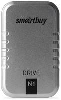 Внешний SSD USB 3.1 Type-C SmartBuy SB128GB-N1S-U31C N1 Drive 128GB 500/400MB/s TLC 3D NAND silver
