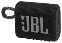 Портативная акустика JBL GO 3 черная (JBLGO3BLK)