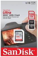 Карта памяти 256GB SanDisk SDSDUN4-256G-GN6IN SDXC Class 10 UHS-I Ultra 120MB/s