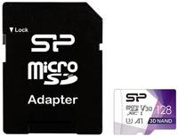 Карта памяти 128GB Silicon Power Superior Pro A2 SP256GBSTXDA2V20SP microSDXC Class 10 UHS-I U3 Colorful 100 / 80 Mb / s (SD адаптер)