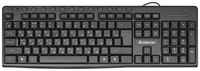 Клавиатура Defender Action HB-719 RU 45719 черная, мультимедиа, 104+13 кл., USB, 1.8м