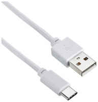 Кабель интерфейсный Digma 1084552 USB (m)-USB Type-C (m) 0.15м белый