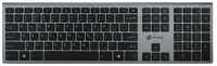 Клавиатура Oklick 890S 1196549 серый USB беспроводная slim