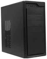 Корпус ATX Powerman BA831 6178877 черный, БП 600W, 2*USB 3.0, audio