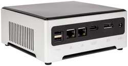Платформа HIPER NUGi31115G4 i3-1115G4, 2* DDR4, 2*M.2, 2*Glan, UHD graphics, HDMI, DP, 6*USB3.0, noOS, black / white