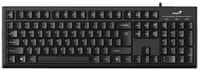 Клавиатура Genius Smart KB-100 31300005419 мультимедийная, 12 мультимидийных клавиш, USB, поддержка приложения Genius Key support, кабель 1.5 м. Цвет: