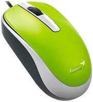 Мышь Genius DX-120 31010010404 USB, оптическая, 1000 DPI, 3 кнопки, 1.5m, зеленый (31010105105)