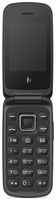 Мобильный телефон F+ Flip2 Black 2.4'' 240*320, 32 / 32MB, up to 32GB flash, 0.08Mpix, BT, Micro-USB, 750mAh