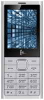 Мобильный телефон F+ B280 Silver серебристый, 2SIM, 2.8″, TN, 320x240, BT, FM, micro SD, 2500мА*ч