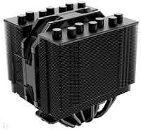 Кулер ID-Cooling SE-207-XT SLIM LGA1700 / 1200 / 2066 / 2011 / 115x / AM5 / AM4 (2*120mm fan, 700-1800rpm, 76.16CFM, 15.2-35.2dBA, 4-pin PWM, чёрный) RET (SE-207-XT SLIM)