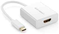 Адаптер UGREEN 40273 USB-C to HDMI, белый (40273_)