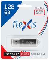 Накопитель USB 3.0 128GB Flexis RB-108 Gen 1 (5 Гбит / с), чёрный (FUB30128RBK-108)