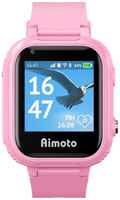 Часы Aimoto Pro 4G 8100804 детские, 1.4″, 240х240 пикс, GPS, камера 0,3Mpix, розовые