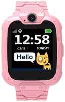 Часы Canyon Tony KW-31 детские, розовые, 1.54″, 240x240 пикс, 380 мАч, камера 0.3Mpix, micro-SIM, microSD (CNE-KW31RR)