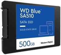 Накопитель SSD 2.5'' Western Digital WDS500G3B0A WD 500GB SATA 6Gb/s 3D TLC 560/510MB/s IOPS 90K/82K TBW 200 DWPD 0.2