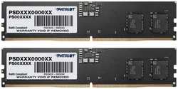 Модуль памяти DDR5 16GB (2*8GB) Patriot Memory PSD516G4800K Signature PC5-38400 4800MHz CL40 1.1V RTL