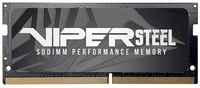 Модуль памяти SODIMM DDR4 32GB Patriot Memory PVS432G320C8S Viper Steel PC4-25600 3200MHz CL18 1.35V