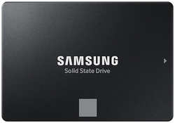 Накопитель SSD 2.5'' Samsung MZ-77E1T0B / EU 870 EVO 1TB SATA 6 Gb / s V-NAND 3bit MLC 560 / 530MB / s IOPS 98K / 88K MTBF 1.5M (MZ-77E1T0B/EU)
