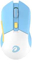 Мышь Wireless Dareu EM901X Blue-White игровая голубой-белый, DPI 400 / 800 / 1600 / 3200 / 6400 / 12000, подключение: проводное+2.4GHz, подсветка RGB, с зарядно