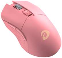 Мышь Wireless Dareu EM901 Pink игровая розовая, DPI 600-10000, подсветка RGB, подключение: проводное+2.4GHz