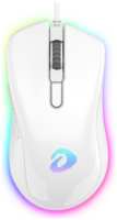 Мышь Dareu EM908 White игровая, белая, DPI 600-10000, RGB, USB кабель 1,8м