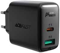 Зарядное устройство сетевое ACEFAST A5 двухпортовое, 32W, USB Type-C/USB Type-A, чёрное