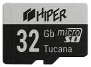 Карта памяти 32GB HIPER Tucana VR HI-MSD32GU3V30 microSDXC, UHS-1 U3 969541085