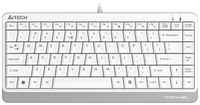 Клавиатура A4Tech Fstyler FKS11 белый / серый USB 1530204 (FKS11 WHITE)