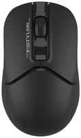 Мышь Wireless A4Tech Fstyler FB12 черный оптическая (1200dpi) BT / Radio USB (3but) 1595331 (FB12 BLACK)