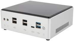 Платформа HIPER NUGi310110U NUG, i3-10110U, 2*DDR4(2400), SATA3/M.2, UHD graphics, 2*Glan, WiFi, USB Type-C, 4*USB 2.0, 4*USB 3.0, DP, HDMI, 60W, noOS