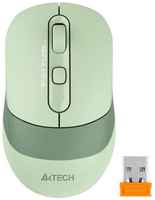 Мышь Wireless A4Tech Fstyler FB10C зеленый оптическая (2400dpi) BT / Radio USB (4but) 1583830 (FB10C MATCHA GREEN)