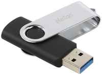 Накопитель USB 3.0 256GB Netac NT03U505N-256G-30BK чёрный, серебристый