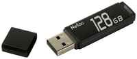 Накопитель USB 2.0 128GB Netac NT03U351N-128G-20BK чёрный