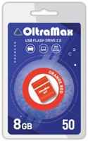 Накопитель USB 2.0 8GB OltraMax OM-8GB-50-Orange 50,
