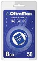 Накопитель USB 2.0 8GB OltraMax OM-8GB-50-Blue 50