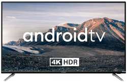 Телевизор Hyundai H-LED50BU7008 черный / 4K UHD / 50″ LED / 60Hz / DVB-T2 / DVB-C / DVB-S2 / WiFi / Smart TV / Android TV / 4*HDMI / 2*USB