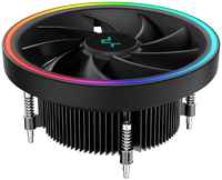 Кулер Deepcool UL551 LGA1700 (130mm fan, 500-1800 rpm, 44.31 CFM, 26.6 dBa, 4-pin PWM, ARGB)