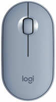 Мышь Wireless Logitech Pebble M350 910-005598 blue gray