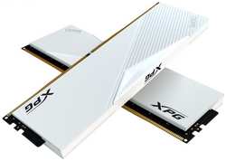 Модуль памяти DDR5 16GB (2*8GB) ADATA AX5U5200C388G-DCLAWH XPG LANCER 5200MHz CL38 1.25V, радиатор, белый