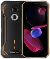Смартфон Doogee S51 6″, 720x1440, 8 Core, 4GB / 64GB, 12Mpix+2Mpix / 8Mpix, 2 Sim, 2G, 3G, LTE, BT, Wi-Fi, GPS, Type-C, 5180mAh, Android 12 (S51_Volcano Orange)