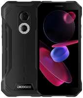 Смартфон Doogee S51 6″, 720x1440, 8 Core, 4GB / 64GB, 12Mpix+2Mpix / 8Mpix, 2 Sim, 2G, 3G, LTE, BT, Wi-Fi, GPS, Type-C, 5180mAh, Android 12 (S51_Classic Black)