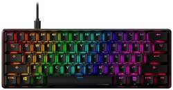 Клавиатура HyperX Alloy Origins 60 4P5N4AA#ABA чёрная, механическая, USB, RGB LED, 61 кл, 1.8м
