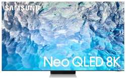 Телевизор Samsung QE75QN900BUXCE QLED 8K Ultra HD 100Hz DVB-T2 DVB-C DVB-S2 USB WiFi Smart TV нержавеющая сталь