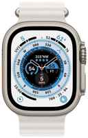 Часы Apple Watch Ultra 49mm MNH83LL / A Titan Case / White Ocean Band (MNH83LL/A)